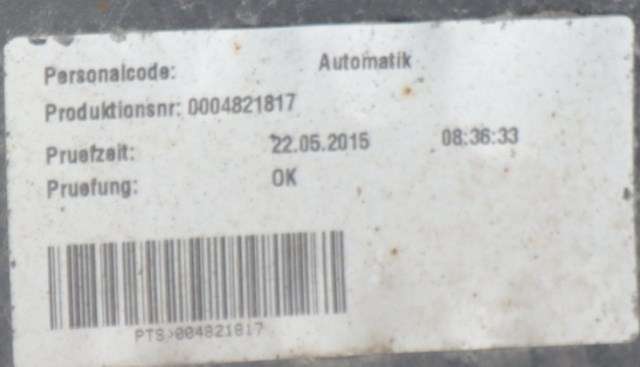 Støtfanger bak til Mercedes B-Klasse, electric drive 2014-2018 (W242) (W242) 