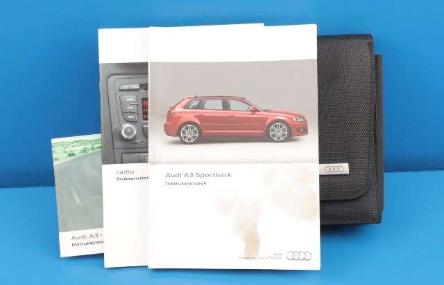 Instruksjonsbok til Audi A3, 2009-2012 (Type II, Fase 2)