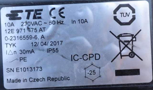 Batterilader kabel til VW e-Golf 2017-2020 (Fase 2) (VAG|12E 971 675 AT|)