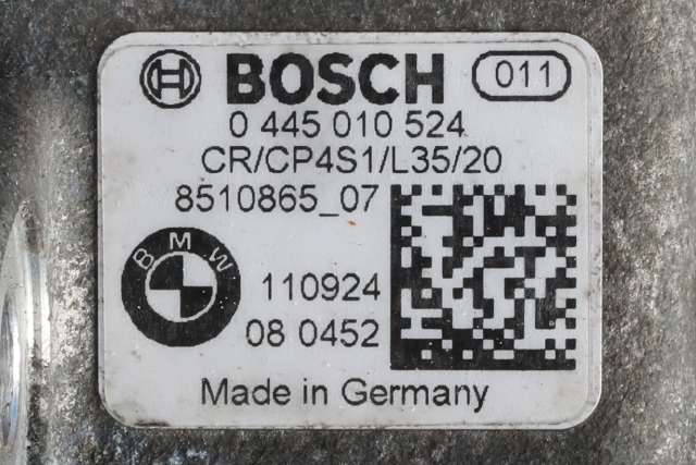 Dieselpumpe til BMW X1 2009-2015 (E84) (E84) (BOSCH|0 445 010 524|8 510 865|)