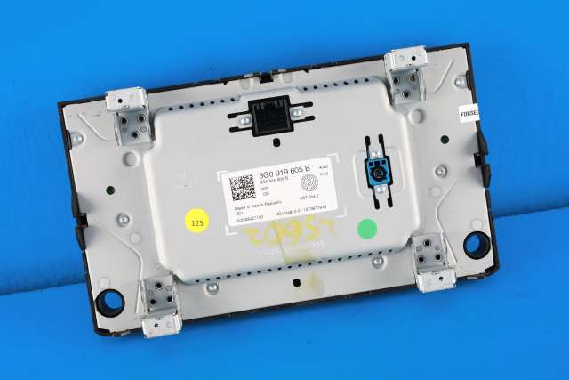 Bilstereo betjeningspanel til VW Golf VII 2012-2017 (Fase 1)  (VAG|3G0 919 605 B|)