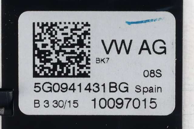 Bryter lys til VW Golf VII 2012-2017 (Fase 1) (VAG|5G0 941 431 BG|)