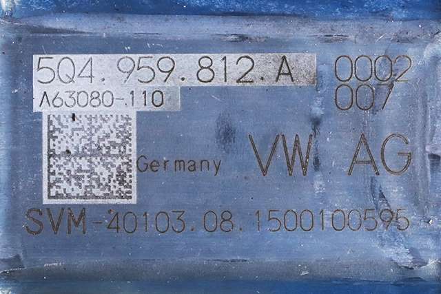Ruteheis, kun motor, høyre bak til VW Golf VII 2012-2017 (Fase 1)  (VAG|5Q4 959 812 A|)
