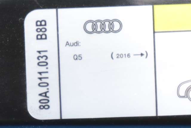 Jekk original til Audi Q5 2012-2017 (Type I, Fase 2)  (VAG|80A 011 031|)