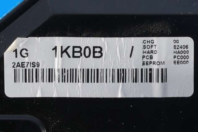 Instrumentpanel til Nissan Juke 2010-2014 (Fase 1)  (NISSAN|1KB0B-2AE71 S9|)