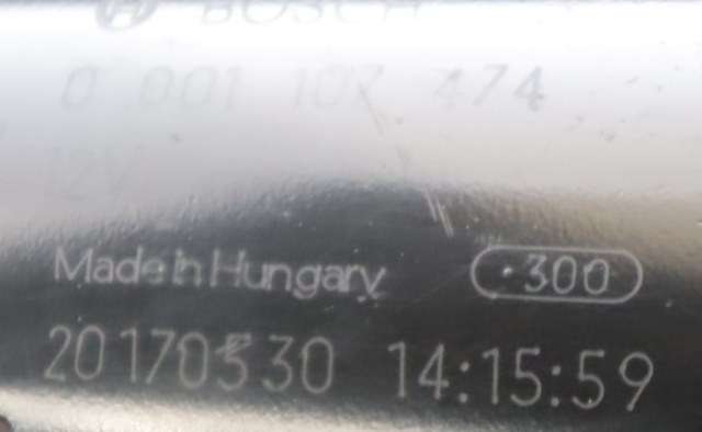 Starter diesel til Mopedbil Ligier JS50 2015-2024 (Type I)  (BOSCH|0 001 107 474|)