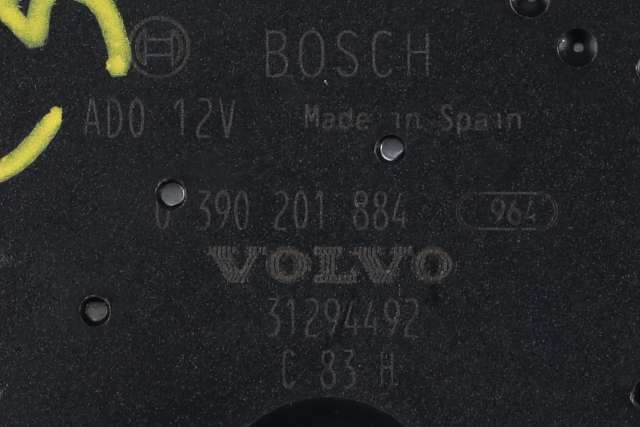 Viskermotor bakrute til Volvo V40 2012-2019 (BOSCH|0 390 201 884|31294492|)