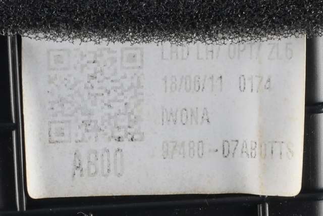 Dashbord friskluftdyse venstre til Hyundai Tucson 2015-2020  (HYUNDAI|97480-D7AB0|)
