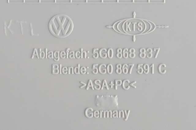 Tak diverse til VW e-Golf 2017-2020 (Fase 2) (VAG|5G0 868 837|)