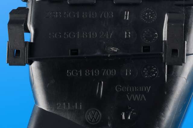 Dashbord friskluftdyse venstre til VW e-Golf 2017-2020 (Fase 2)  