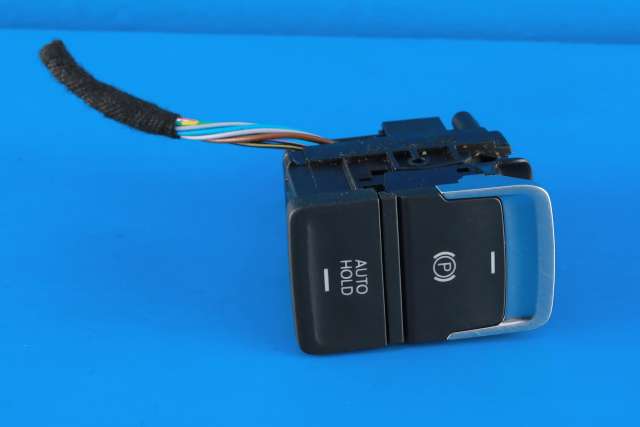 Bryter elektrisk håndbrekk/parkbrems til VW e-Golf, 2017-2020 (Fase 2)  (VAG|5G0 927 225 D)