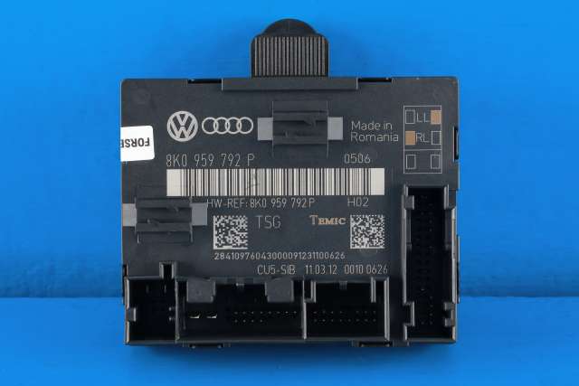 Styreenhet dør høyre foran til Audi A4, Allroad 2009-2016 (Type I) (B8) (B8) (VAG|8K0 959 792 P|)