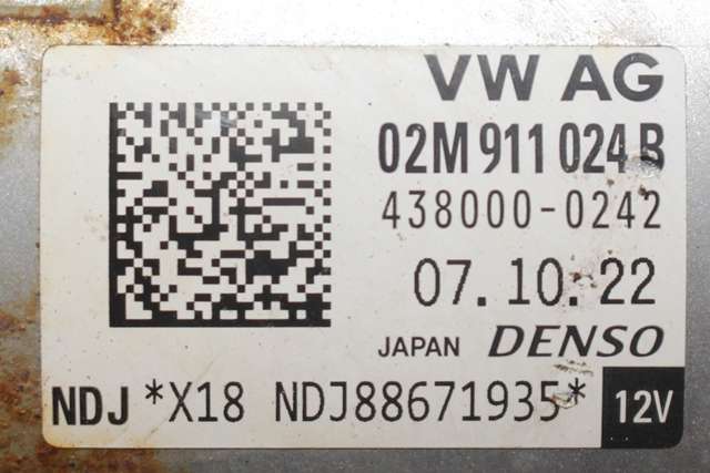 Starter diesel til VW Caddy 2020-->> (Type IV)  (DENSO|438000-0242|02M 911 024 B|)