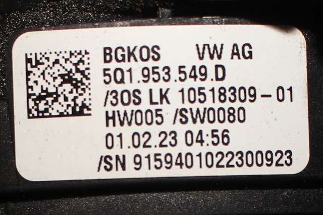 Airbag slepering til VW Caddy 2020-->> (Type IV) (VAG|5Q1 953 549 D|)