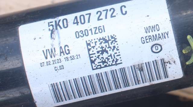 Drivaksel høyre foran, diesel/manuell til VW Caddy 2020-->> (Type IV)  (VAG|5K0 407 272 C|)