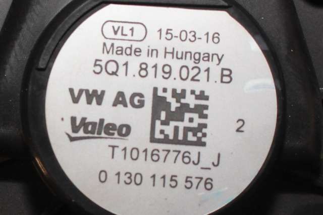 Varmeapparat motor til VW Golf VII 2012-2017 (Fase 1)  (VAG|5Q1 819 021 B|5Q0 907 521 E|)