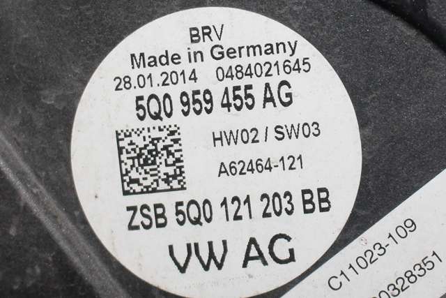 Kjølevifte til VW Golf VII 2012-2017 (Fase 1) (VAG|5Q0 959 455 AG|)