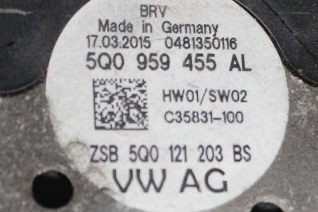 Kjølevifte til VW Golf VII 2012-2017 (Fase 1)  (VAG|5Q0 959 455 AL|)