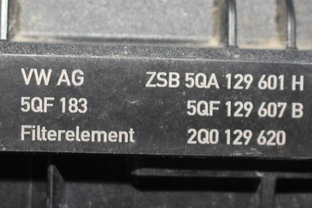 Luftfilterboks til VW Caddy 2020-->> (Type IV)  (VAG|5QA 129 601 H|)