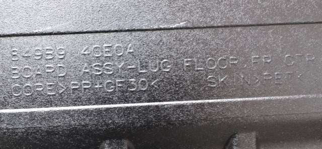 Bagasjerom teppe/gulvplate til Nissan X-Trail 2014-2022 (T32) (T32) (NISSAN|849B9-4GE0A|)