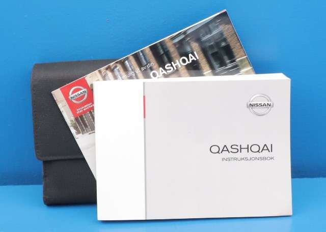 Instruksjonsbok til Nissan Qashqai, 2014-2021 (Type II)