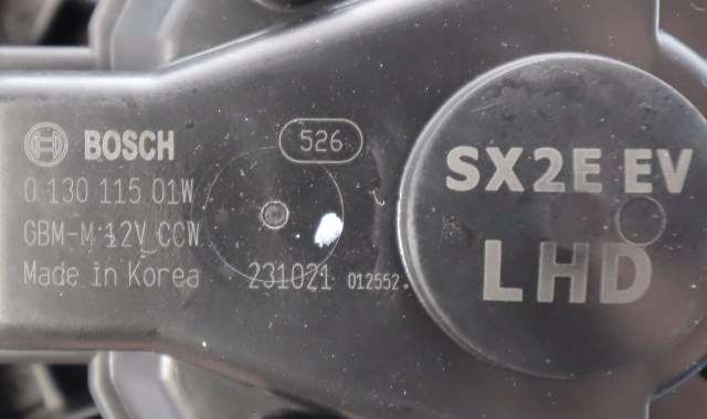 Varmeapparat motor til Hyundai Kona 2024-->> (Type II)  (BOSCH|0 130 115 01W|)