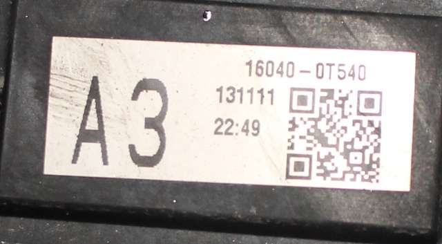 Kjølevifte til Toyota Auris 2013-2015 (Type II, Fase 1) (DENSO|422750-4594|16040-0T540|)