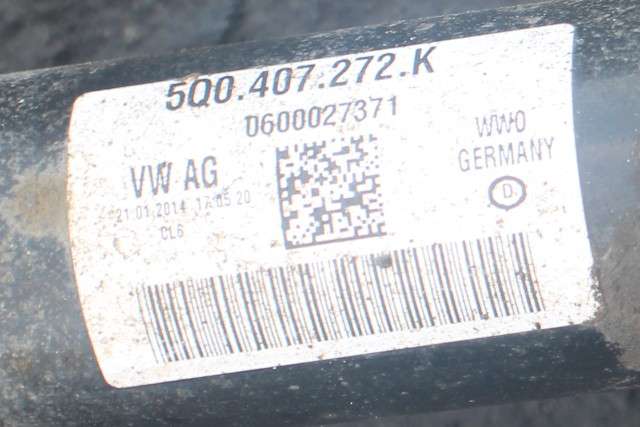 Drivaksel høyre foran, diesel/manuell til VW Golf VII 2012-2017 (Fase 1)  (VAG|5Q0 407 272 K|)