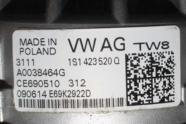 Rattaksel elektrisk servo til VW E-Up 2013-2019  (VAG|1S1 423 520 Q|)