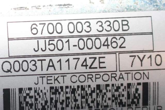 Rattaksel elektrisk servo til Nissan E-NV200 2014-->> (JTEKT|6900004077|48810-4FA0B|)