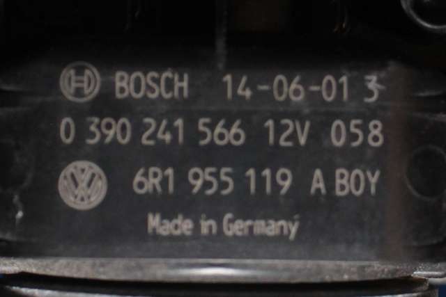Viskermotor frontrute komplett m/overføring til VW E-Up 2013-2019  (VAG|1S1 955 023 C|6R1 955 119 A|)