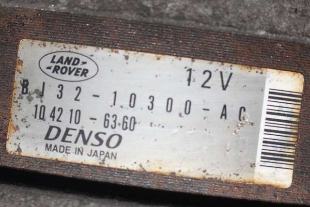 Dynamo diesel til Land Rover Range Rover, Evoque 2011-2019 (Type I) (DENSO|104210-6360|BJ32-10300-AC|)