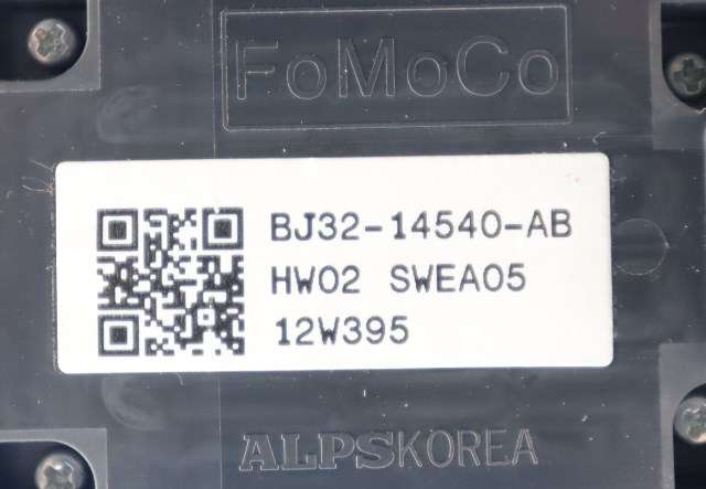Bryter ruteheis førerdørspanel til Land Rover Range Rover, Evoque 2011-2019 (Type I)  (FORD|BJ32-14540-AB|)
