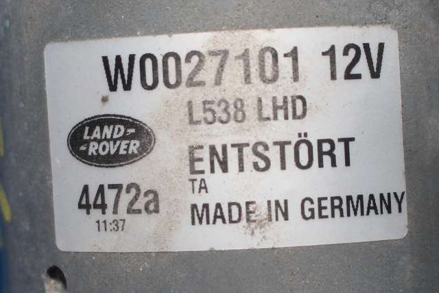 Viskermotor frontrute komplett m/overføring til Land Rover Range Rover, Evoque 2011-2019 (Type I) (VALEO|W0027101|)