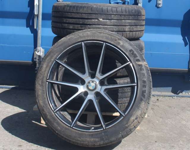 Hjulsett aluminium sommer til BMW X3, 2010-2017 (F25) (F25) (SOMMERDEKK|245 X 45 R 19")