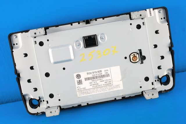 Bilstereo betjeningspanel til VW Golf VII 2012-2017 (Fase 1)  (VAG|5G0 919 605|)