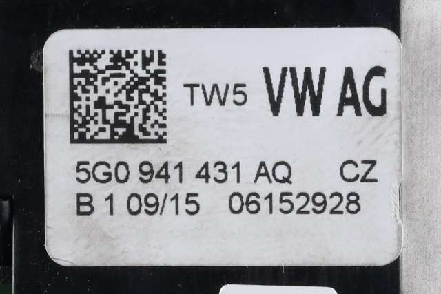 Bryter lys til VW Golf VII 2012-2017 (Fase 1)  (VAG|5G0 941 431 AQ|)
