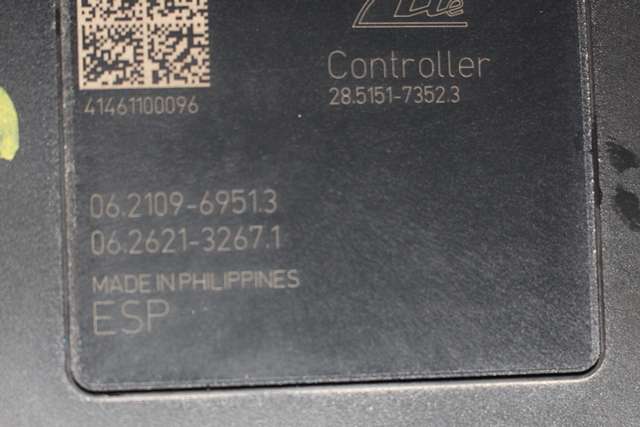 ABS sentral til Mitsubishi Outlander 2012-2015 (Type III, Fase 1)  (MITSUBISHI|4670A992|)
