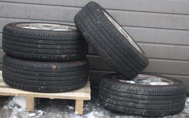 Hjulsett aluminium sommer til Mini One/Cooper 2007-2014 (R55-57) (R55-57) (195 X 55 R 16"|)