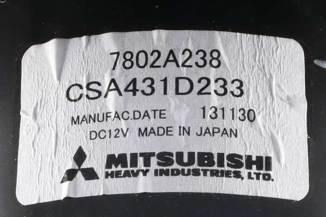Varmeapparat motor til Mitsubishi Outlander 2012-2015 (Type III, Fase 1)  (MITSUBISHI|7802A238|)