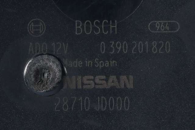 Viskermotor bakrute til Nissan Qashqai 2010-2014 (Type I, Fase 2)  (0 390 201 820|28710-JD000|)