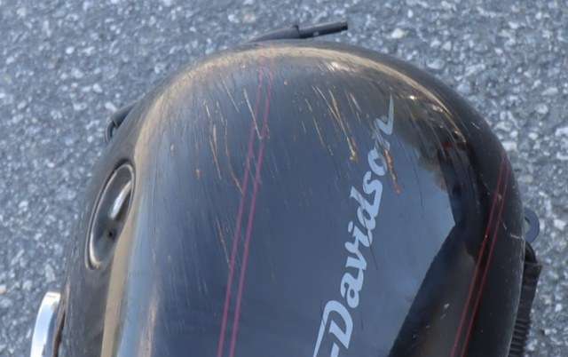 MC, Bensintank til MC Harley-Davidson FXSTD Softail Deuce 0-->>  