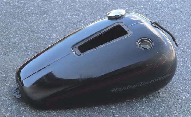 MC, Bensintank til MC Harley-Davidson FXSTD Softail Deuce 0-->>  