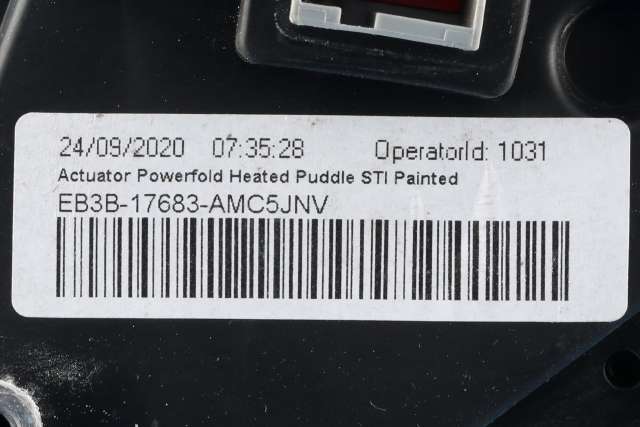 Speil venstre til Ford Ranger / Ranger Raptor 2015-2022 (FORD|EB3B-17683-AM|)