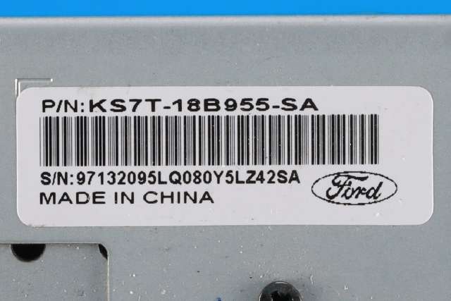 Multimedia display (MCU - Media Controller Unit) til Ford Ranger / Ranger Raptor 2015-2022 (FORD|KB3T-14G370-MGB|KS7T-18B955-SA|)