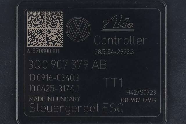 ABS sentral til VW Passat 2015-2019 (Fase 1) (B8) (B8) (3Q0 614 517 AB|3Q0|)