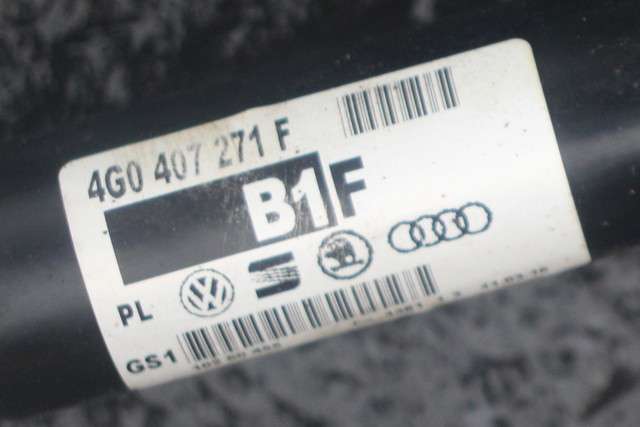 Drivaksel venstre foran, diesel/automat til Audi Q5 2012-2017 (Type I, Fase 2)  (VAG|4G0 407 271 F|)