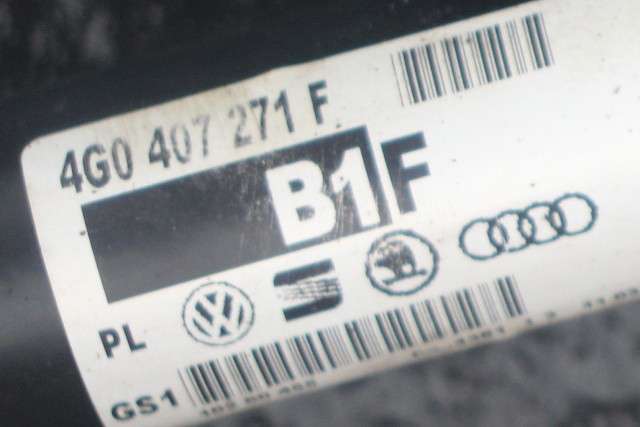 Drivaksel høyre foran, diesel/automat til Audi Q5 2012-2017 (Type I, Fase 2)  (VAG|4G0 407 271 F|)