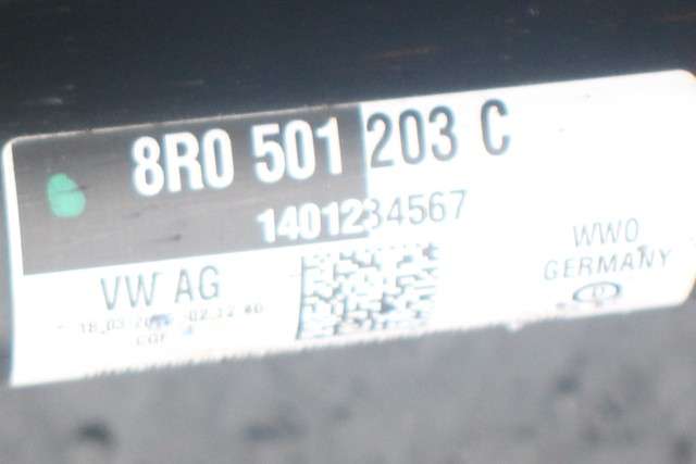 Drivaksel venstre bak, diesel/automat til Audi Q5 2012-2017 (Type I, Fase 2)  (VAG|8R0 501 203 C|)