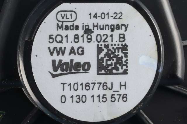 Varmeapparat motor til VW Golf VII 2012-2017 (Fase 1)  (VAG|5Q1 819 021 B|5Q0|)